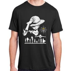 Legendary Adventure Crew Fun Silhouette King Of Pirate Anime Adult ChromaSoft Performance T-Shirt