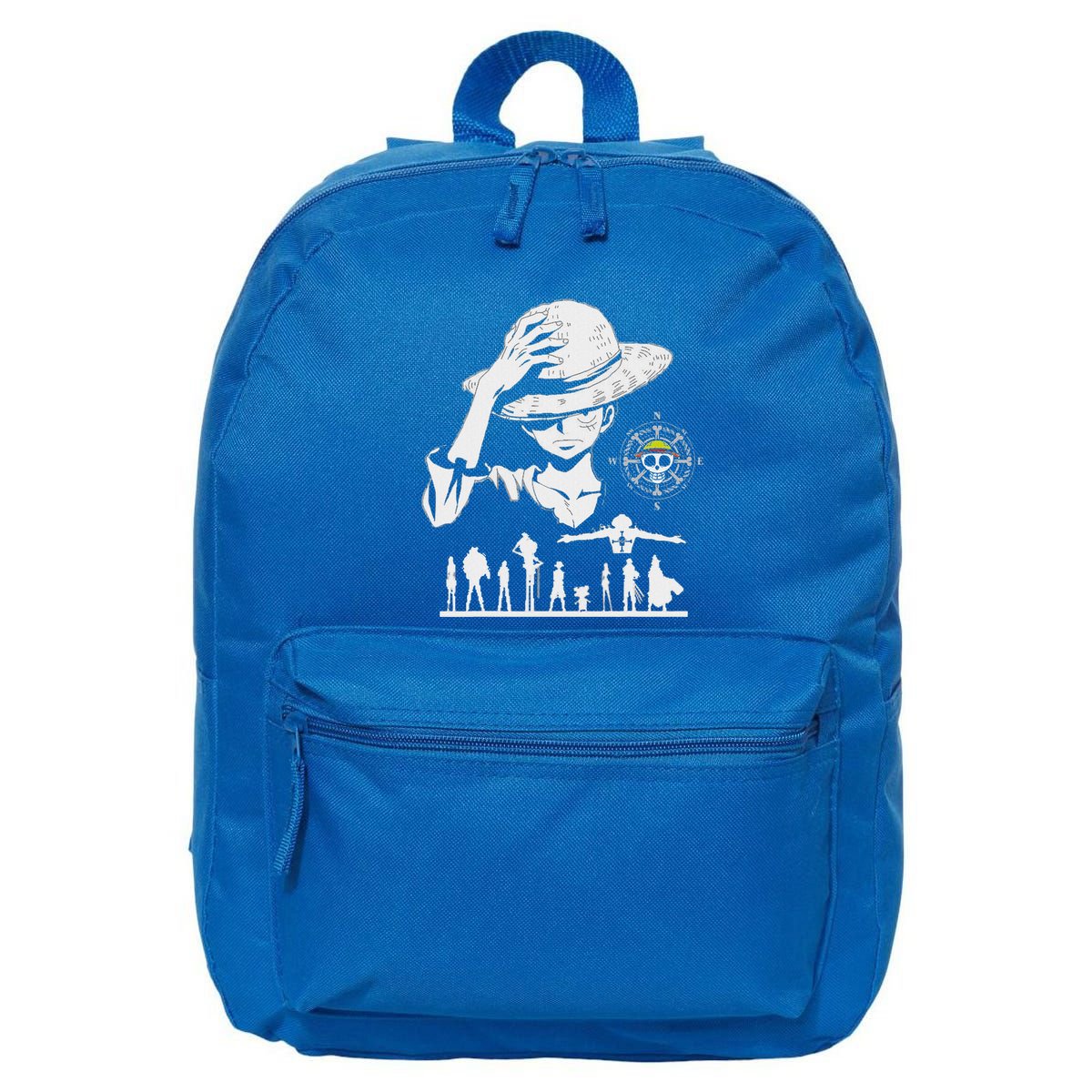 Legendary Adventure Crew Fun Silhouette King Of Pirate Anime 16 in Basic Backpack