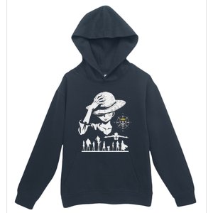 Legendary Adventure Crew Fun Silhouette King Of Pirate Anime Urban Pullover Hoodie