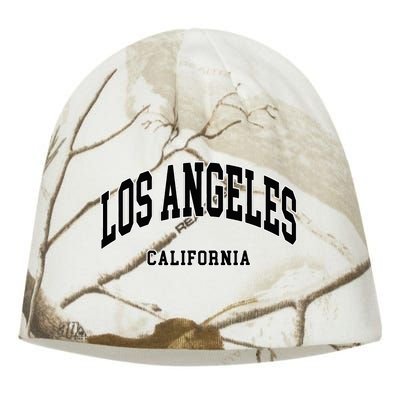 Los Angeles California Throwback Design Classic Kati - Camo Knit Beanie