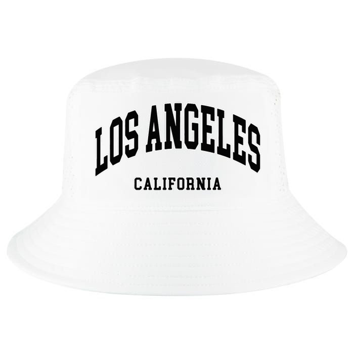 Los Angeles California Throwback Design Classic Cool Comfort Performance Bucket Hat