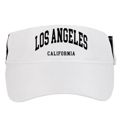 Los Angeles California Throwback Design Classic Adult Drive Performance Visor