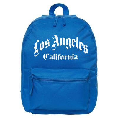 Los Angeles California Old School 16 in Basic Backpack