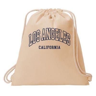 Los Angeles California Throwback Design Classic Drawstring Bag
