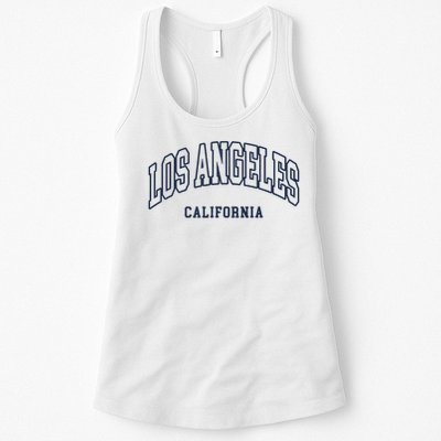 Los Angeles California Throwback Design Classic Womens Tank Top