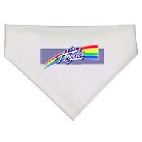 Los Angeles California Rainbow Logo USA-Made Doggie Bandana