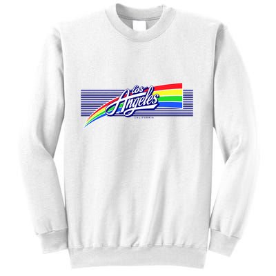 Los Angeles California Rainbow Logo Sweatshirt