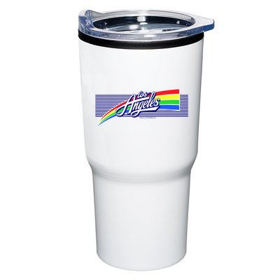 Los Angeles California Rainbow Logo Tumbler