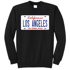 Los Angeles California License Plate Sweatshirt