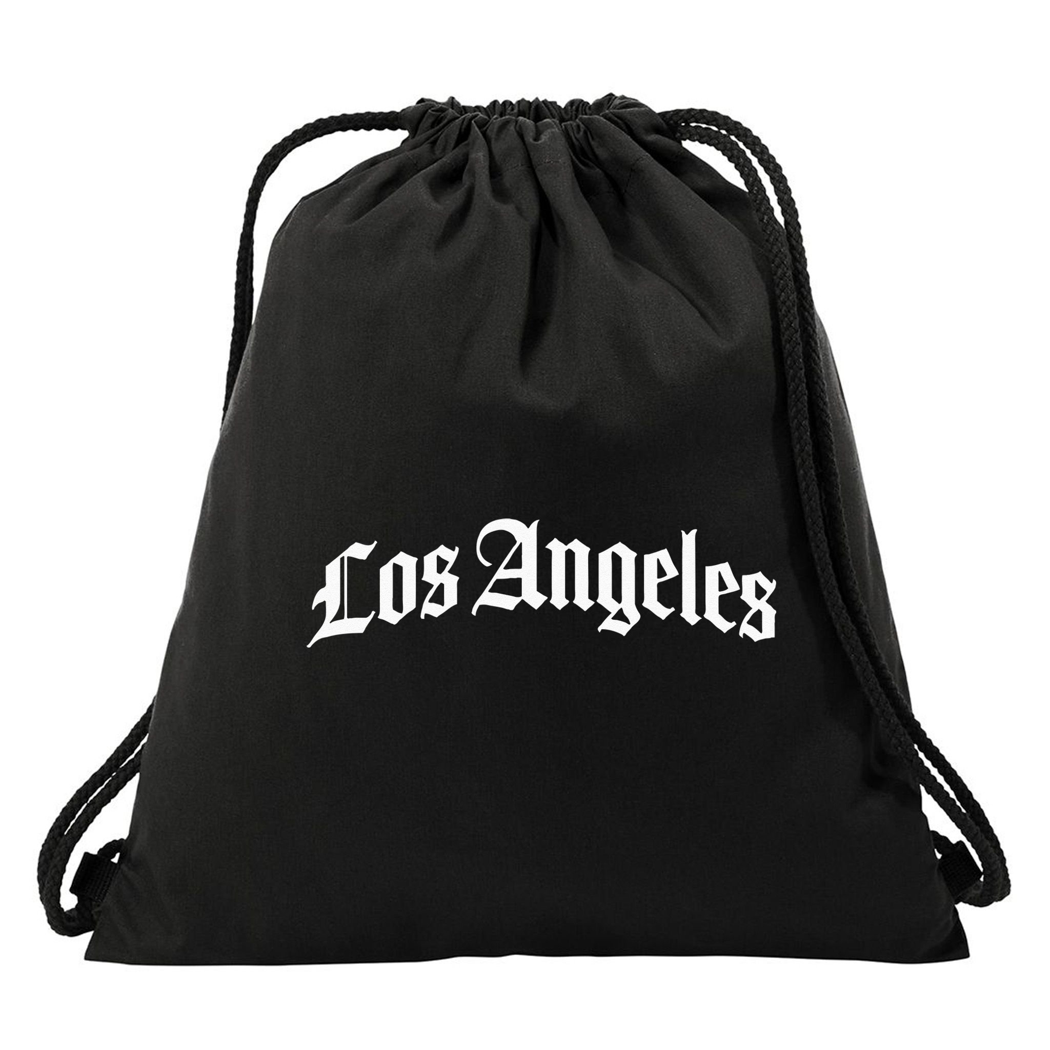 Los Angeles California Drawstring Bag