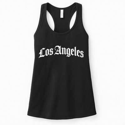 Los Angeles California Womens Tank Top
