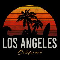 Los Angeles California Retro Surfer Vintage Beach Mug