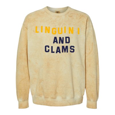 LINGUINI AND CLAMS Colorblast Crewneck Sweatshirt