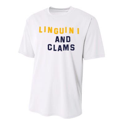 LINGUINI AND CLAMS Performance Sprint T-Shirt