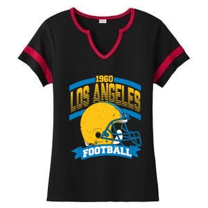 Los Angeles Charger Football Team Supporter Ladies Halftime Notch Neck Tee