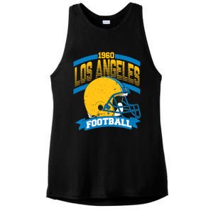 Los Angeles Charger Football Team Supporter Ladies PosiCharge Tri-Blend Wicking Tank