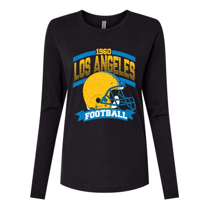 Los Angeles Charger Football Team Supporter Womens Cotton Relaxed Long Sleeve T-Shirt