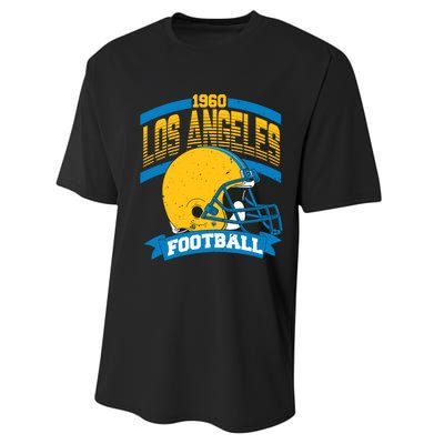 Los Angeles Charger Football Team Supporter Performance Sprint T-Shirt