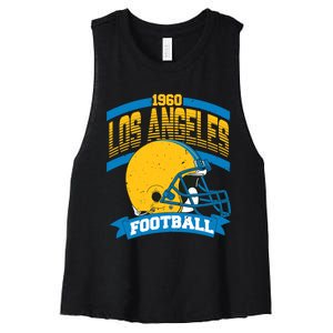 Los Angeles Charger Football Team Supporter Women's Racerback Cropped Tank