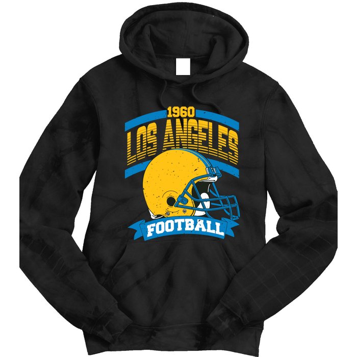 Los Angeles Charger Football Team Supporter Tie Dye Hoodie