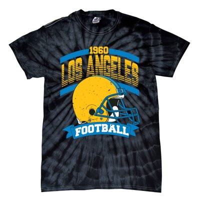 Los Angeles Charger Football Team Supporter Tie-Dye T-Shirt