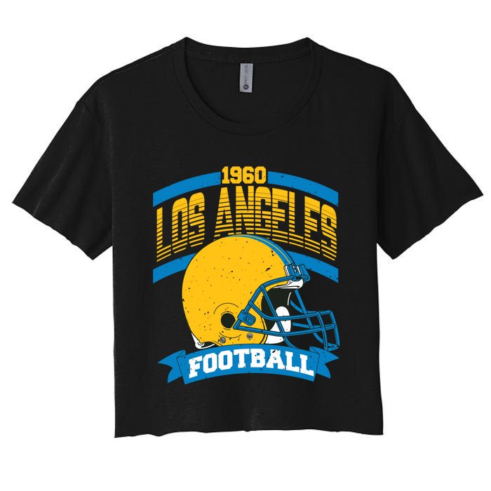 Los Angeles Charger Football Team Supporter Women's Crop Top Tee