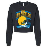 Los Angeles Charger Football Team Supporter Cropped Pullover Crew