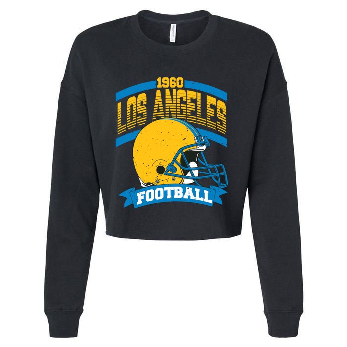 Los Angeles Charger Football Team Supporter Cropped Pullover Crew