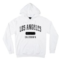 Los Angeles California Distressed Sports Design Hoodie