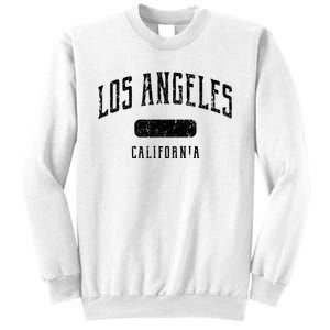 Los Angeles California Distressed Sports Design Sweatshirt