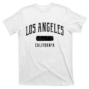 Los Angeles California Distressed Sports Design T-Shirt