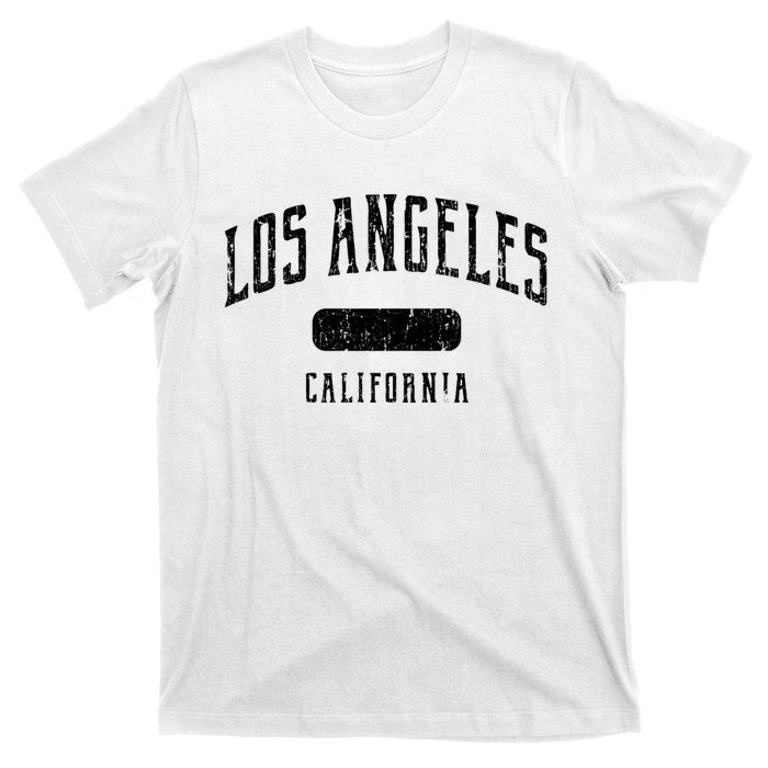 Los Angeles California Distressed Sports Design T-Shirt