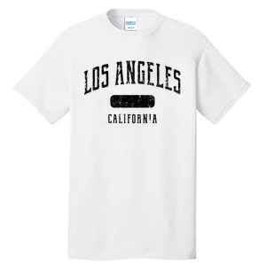 Los Angeles California Distressed Sports Design Tall T-Shirt