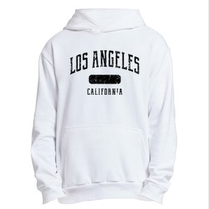 Los Angeles California Distressed Sports Design Urban Pullover Hoodie