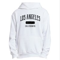 Los Angeles California Distressed Sports Design Urban Pullover Hoodie