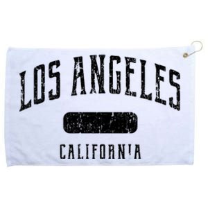 Los Angeles California Distressed Sports Design Grommeted Golf Towel