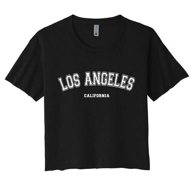 Los Angeles California Crop Top