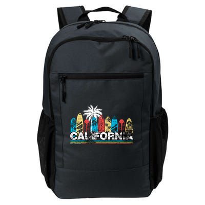 Los Angeles California Surfboard Theme Backpack