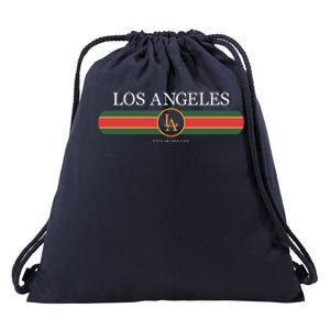 Los Angeles City Of Dreams Drawstring Bag