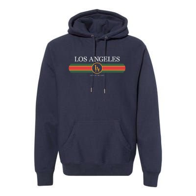 Los Angeles City Of Dreams Premium Hoodie