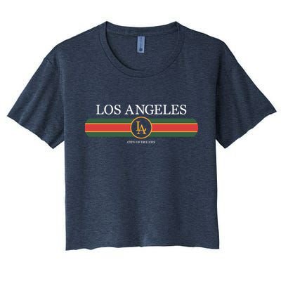 Los Angeles City Of Dreams Crop Top