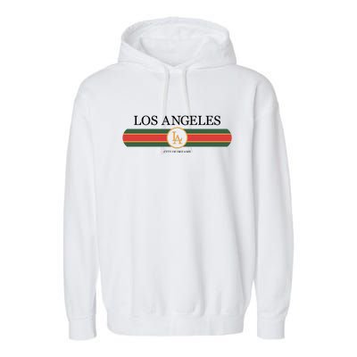 Los Angeles City Of Dreams Garment-Dyed Fleece Hoodie