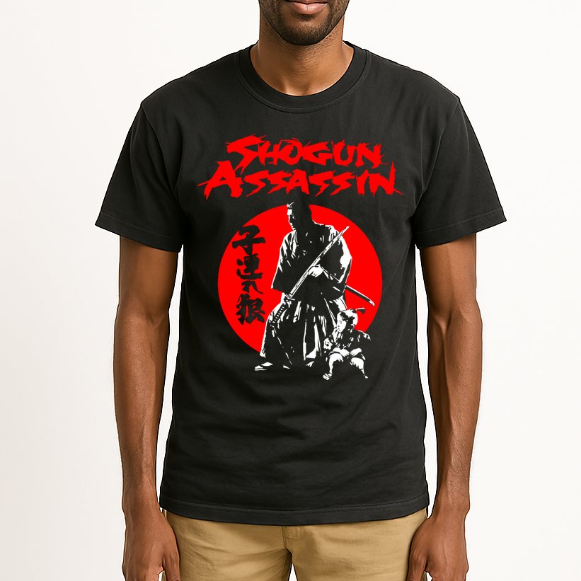 Lonewolf And Cub Aka Shogun Assassin Shintaro Katsu Japanese Classic Samurai Mov Tall T-Shirt