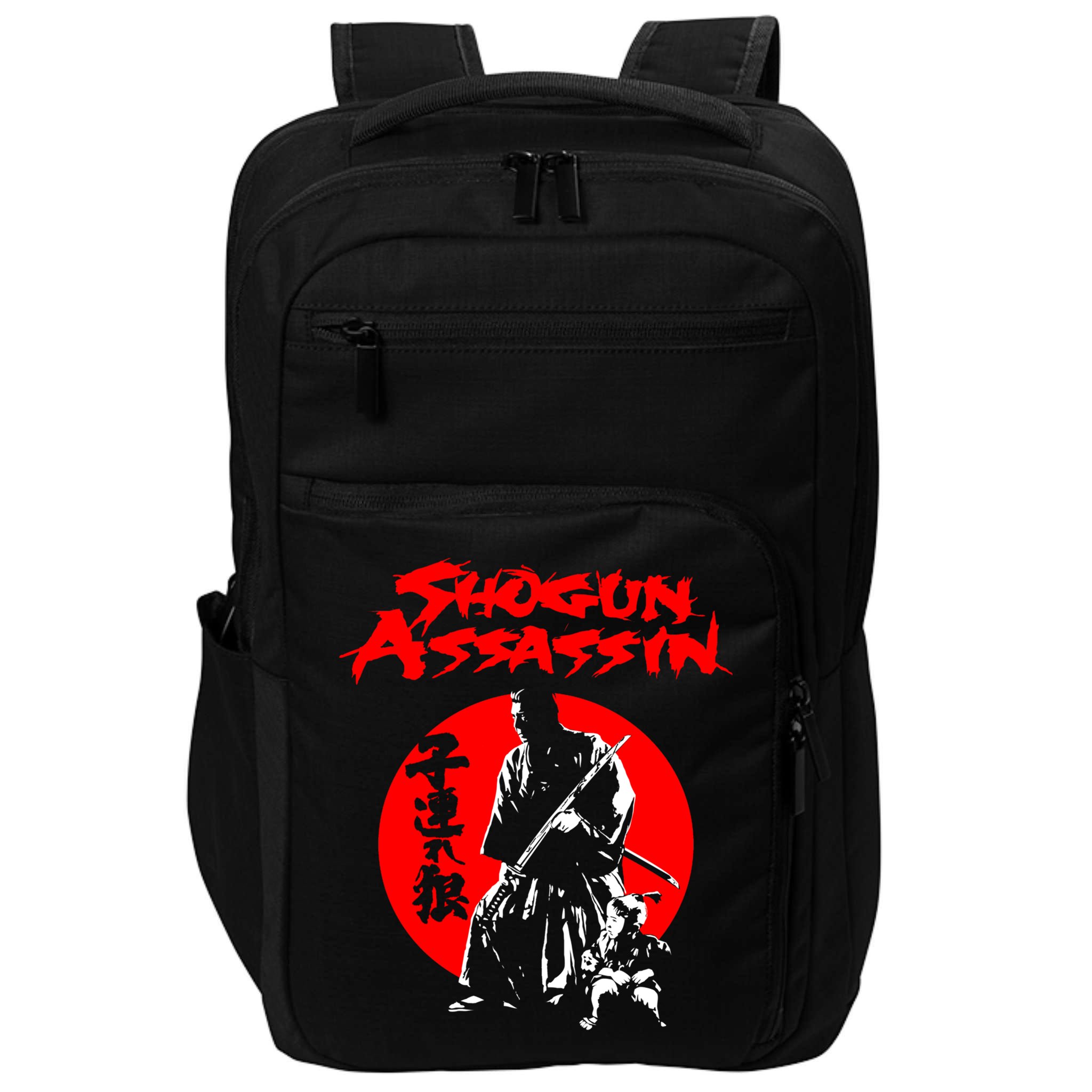 Lonewolf And Cub Aka Shogun Assassin Shintaro Katsu Japanese Classic Samurai Mov Impact Tech Backpack