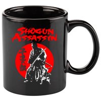 Lonewolf And Cub Aka Shogun Assassin Shintaro Katsu Japanese Classic Samurai Mov 11oz C Handle Ceramic Mug