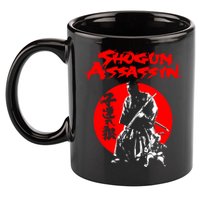 Lonewolf And Cub Aka Shogun Assassin Shintaro Katsu Japanese Classic Samurai Mov 11oz C Handle Ceramic Mug