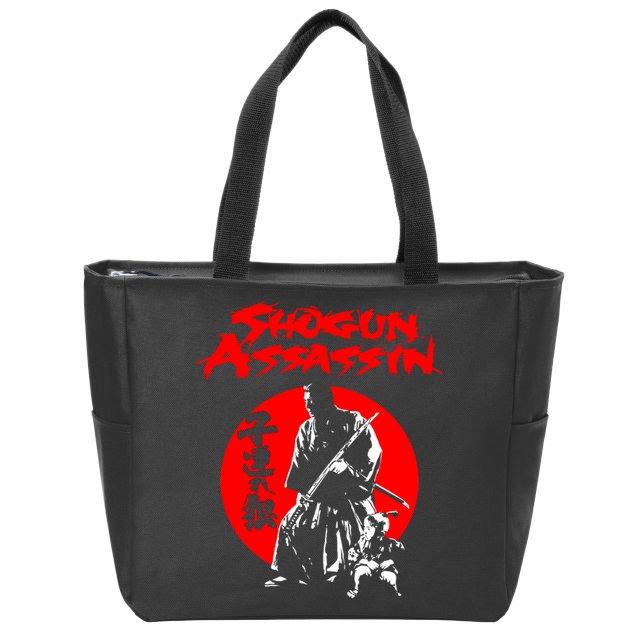 Lonewolf And Cub Aka Shogun Assassin Shintaro Katsu Japanese Classic Samurai Mov Zip Tote Bag
