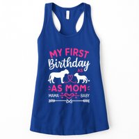Lioness And Cub Love My First Birthday As Mom Funny Gift Womens Tank Top