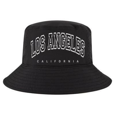 Los Angeles California Throwback Cool Comfort Performance Bucket Hat
