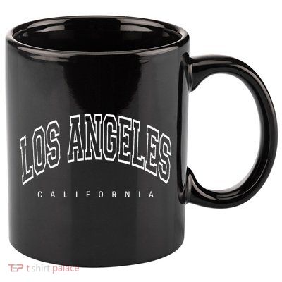 Los Angeles California Throwback 11oz C Handle Ceramic Mug